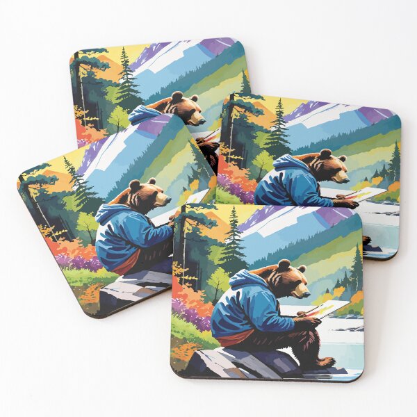 Item preview, The Painter in the Form of a Bear. designed and sold by Whose-sweat.