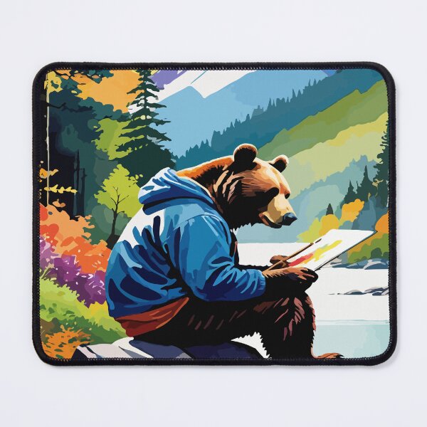 Item preview, The Painter in the Form of a Bear. designed and sold by Whose-sweat.