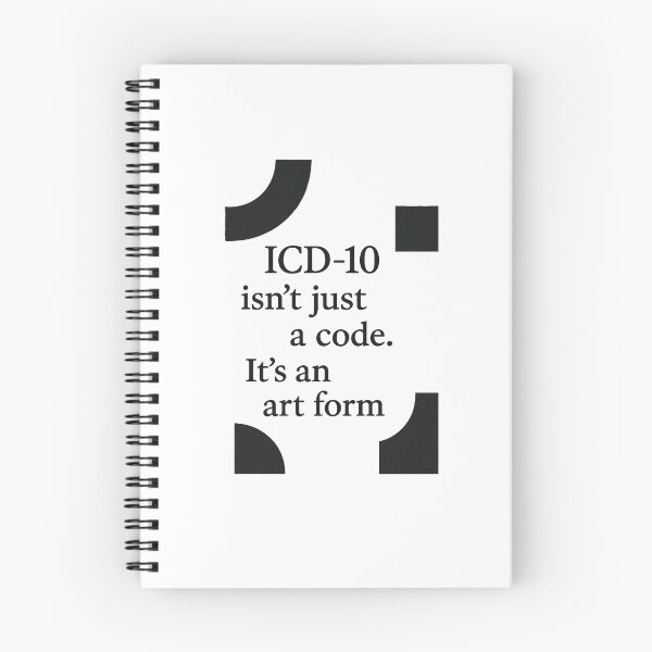 Item preview, ICD-10 Art Form – Medical Coder Appreciation Design designed and sold by medicalzone.