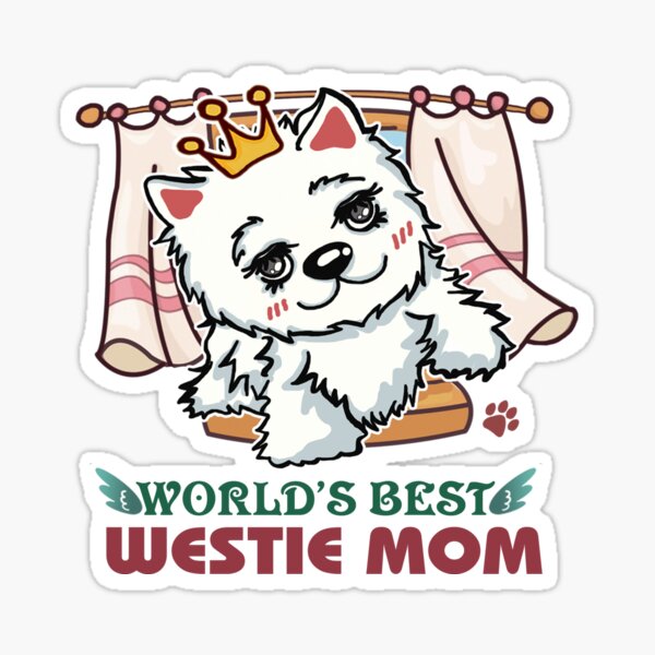 Item preview, World's Best Westie Mom  designed and sold by keythmendv.