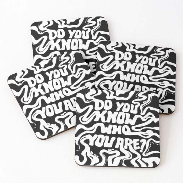 Item preview, Trippy Self Discovery Psychedelic Typography Art designed and sold by DESIGN DIMENSION .