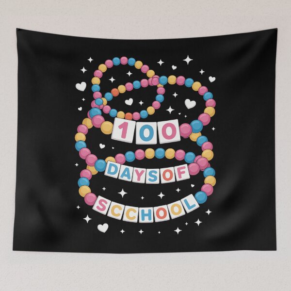 Item preview, Little girl 100 Days Of School Bracelet Teachers Girls designed and sold by brynatshop.
