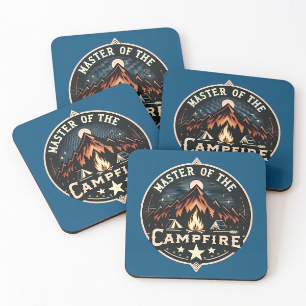 Item preview, Master of the Campfire, typography designed and sold by maxmaj.