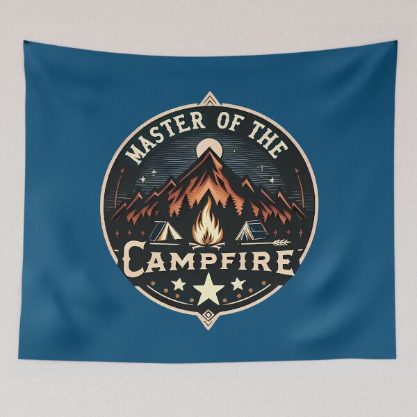 Item preview, Master of the Campfire, typography designed and sold by maxmaj.