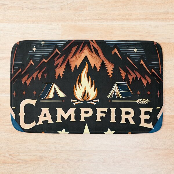 Item preview, Master of the Campfire, typography designed and sold by maxmaj.