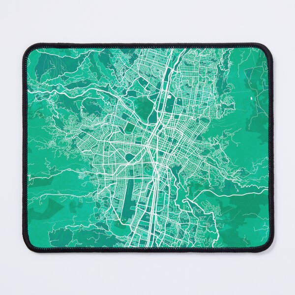 Item preview, Medellin City Map of Colombia - Watercolor designed and sold by deMAP.