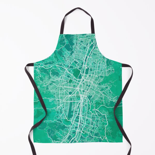 Item preview, Medellin City Map of Colombia - Watercolor designed and sold by deMAP.