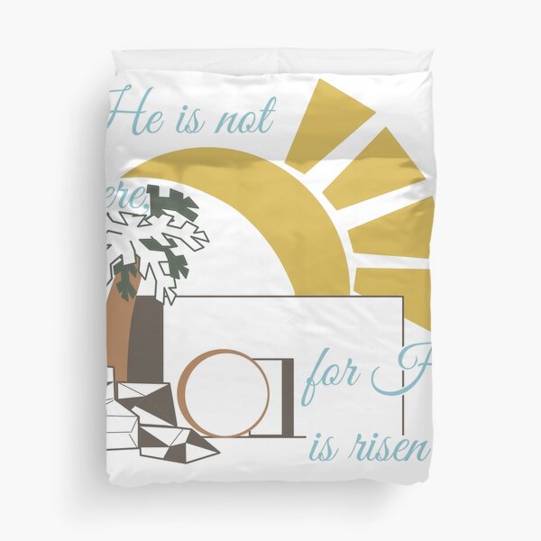 Item preview, simple minimalist he is not here for he is risen designed and sold by spekeasies.