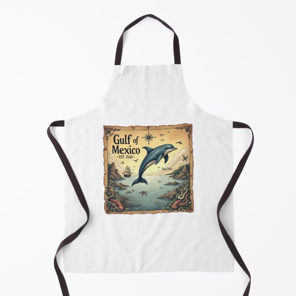 Artikelvorschau, Golf von Mexiko Stay Salty Dolphin Artwork entworfen und verkauft von PacImpressions.
