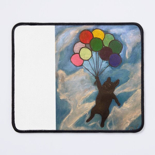 Item preview, Frenchie flight with clouds designed and sold by drmikedelgado.