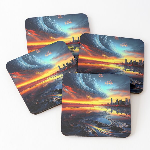 Item preview, Storm over the harbour city #03 designed and sold by andreisky.