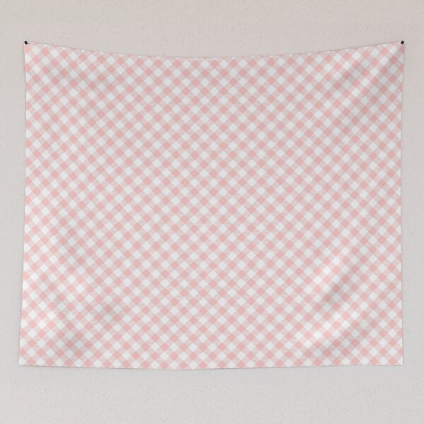 Item preview, Pink checkered pattern  designed and sold by ANUPA-S.
