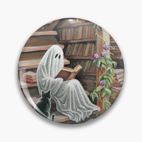Item preview, Ghost in the cottage library 197 designed and sold by Ghosture.
