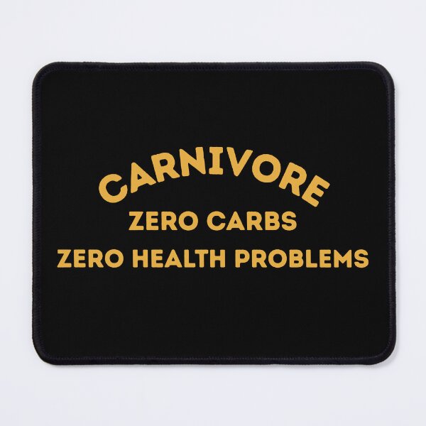 Item preview, Carnivore, zero carbs, zero health problems designed and sold by PBdesignshop.