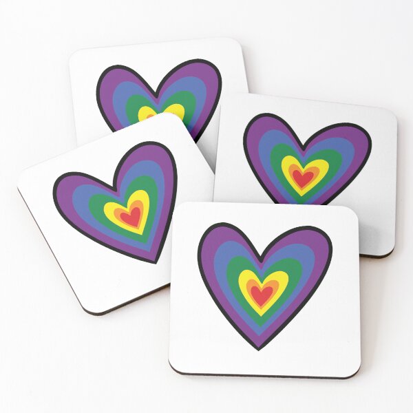 Item preview, Pride Heart 8 designed and sold by MousseFashion.