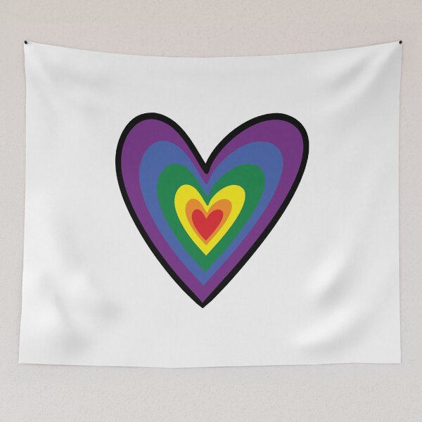 Item preview, Pride Heart 8 designed and sold by MousseFashion.