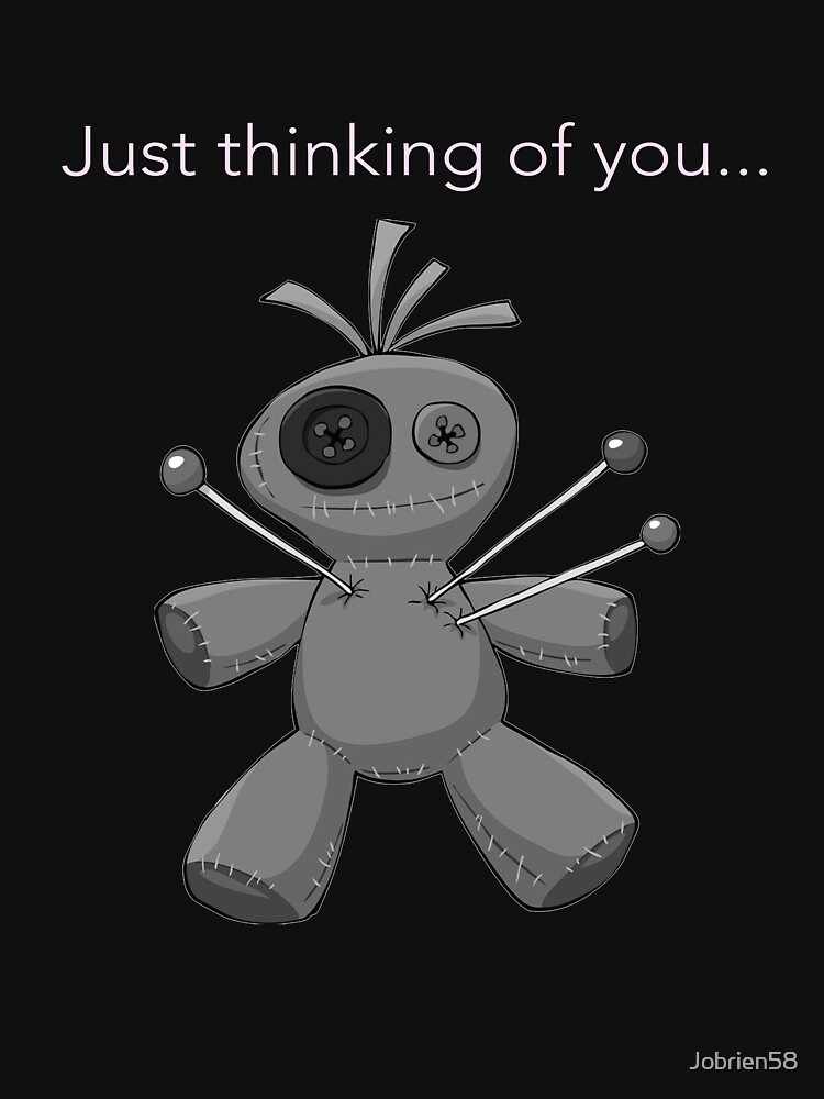 thinking of you voodoo doll t shirt