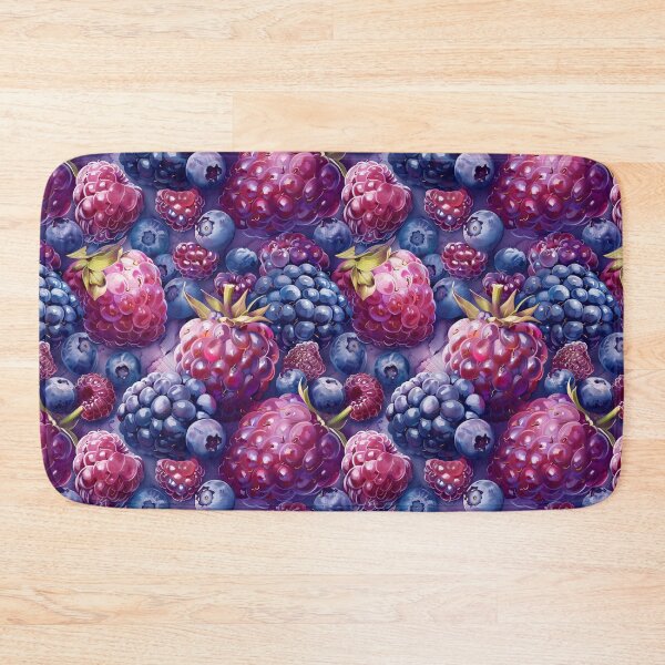 Item preview, Juicy Summer Berries in Watercolor Style designed and sold by SimoneBalman.