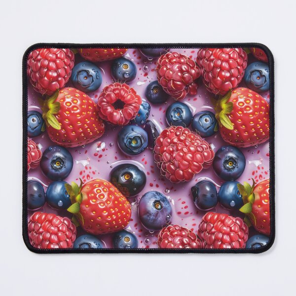 Item preview, Juicy Summer Berries in Watercolor Style 2 designed and sold by SimoneBalman.