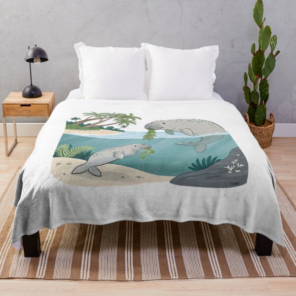 Item preview, Cute Cartoon Dugong | Kawaii Sea Cow Illustration designed and sold by Nawastyle.