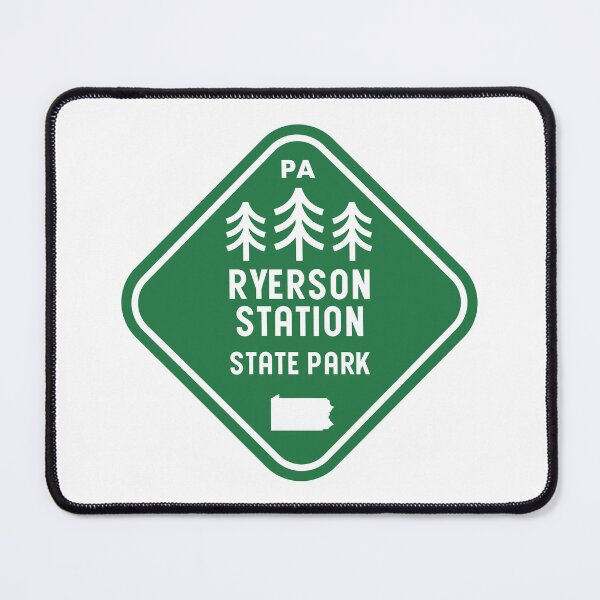 Item preview, Ryerson Station State Park Pennsylvania Rhombus designed and sold by bivenart.