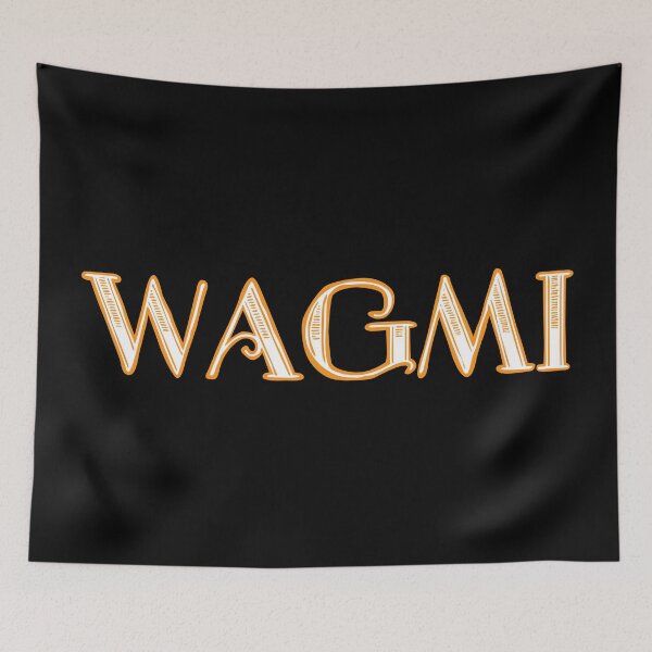 Item preview, WAGMI – Bold Bitcoin Optimism designed and sold by KatelynMitalski.
