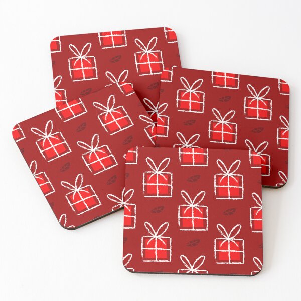Item preview, Red Christmas Gifts Contemporary Pattern On Holiday Red designed and sold by DEC02.