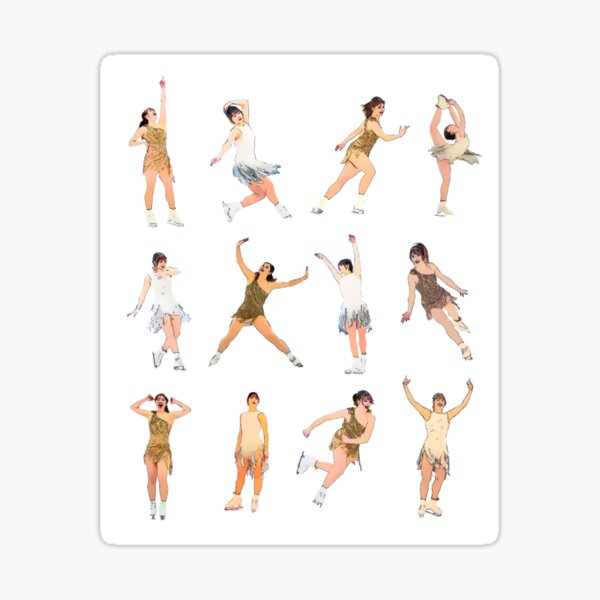 Aperçu de l'œuvre Alysa Liu Promise et Macarthur Park Art créée et vendue par thatskatingshop.