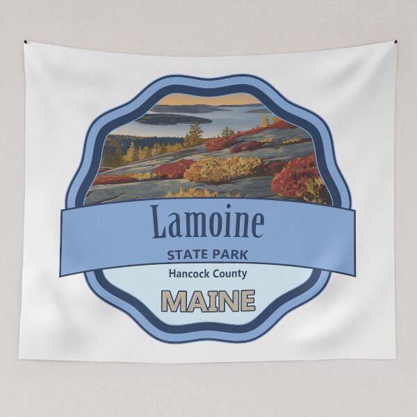 Item preview, Lamoine State Park, Hancock County, Maine designed and sold by Wanderful-roads.