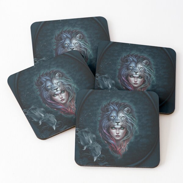 Item preview, Lion's heart and feminine strength, a majestic fusion. designed and sold by nicky2342.