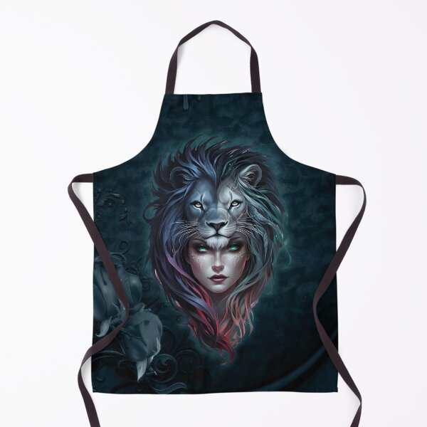 Item preview, Lion's heart and feminine strength, a majestic fusion. designed and sold by nicky2342.