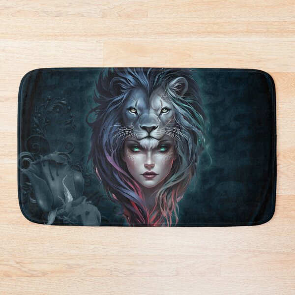 Item preview, Lion's heart and feminine strength, a majestic fusion. designed and sold by nicky2342.