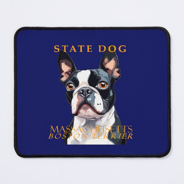 Item preview, Massachusetts Territory Dog The Boston Terrier Art designed and sold by taiche.