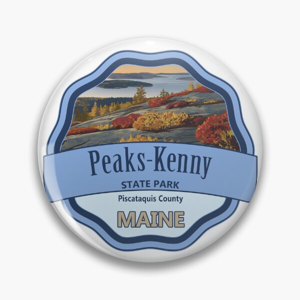 Item preview, Peaks-Kenny State Park, Piscataquis County, Maine designed and sold by Wanderful-roads.