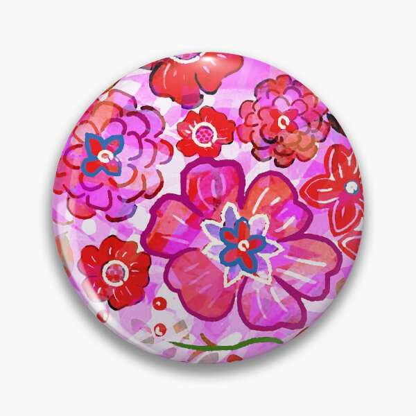 Item preview, Magenta Boho Flowers designed and sold by ViaARTfactory.