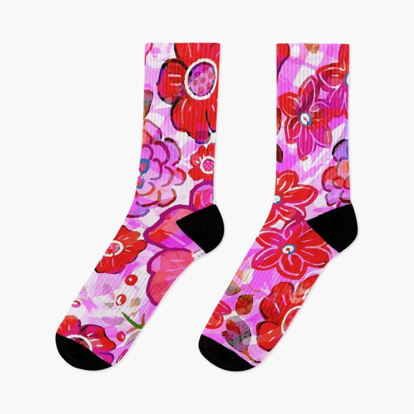 Item preview, Magenta Boho Flowers designed and sold by ViaARTfactory.