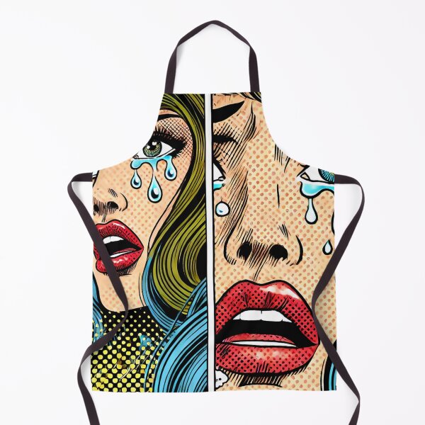 Item preview, Pop Art: Crying Woman designed and sold by PinUpPizzazz.