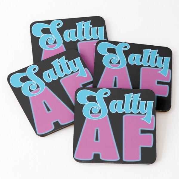 Item preview, Salty AF – Bold, Beachy, and Unapologetically Chill designed and sold by FaeryNuff.