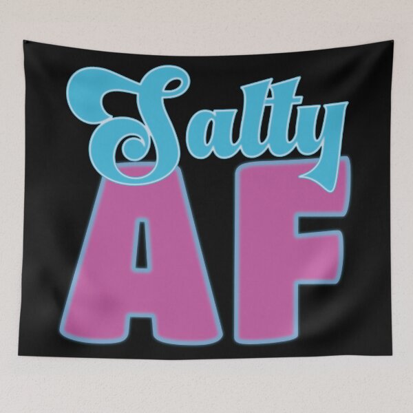 Item preview, Salty AF – Bold, Beachy, and Unapologetically Chill designed and sold by FaeryNuff.