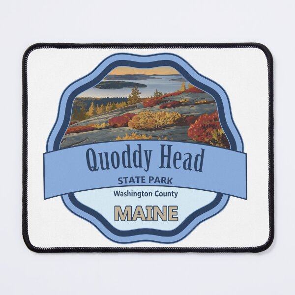 Item preview, Quoddy Head State Park, Washington County, Maine designed and sold by Wanderful-roads.