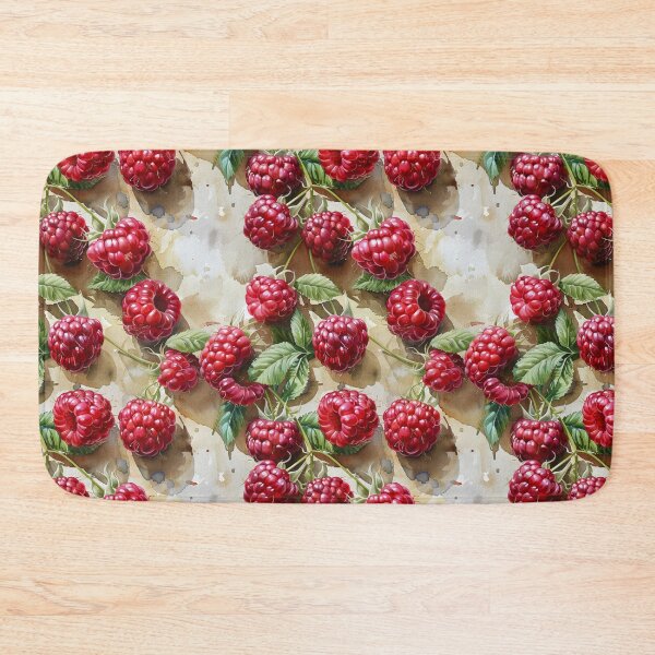 Item preview, Ripe Red Raspberries in Watercolor Style designed and sold by SimoneBalman.
