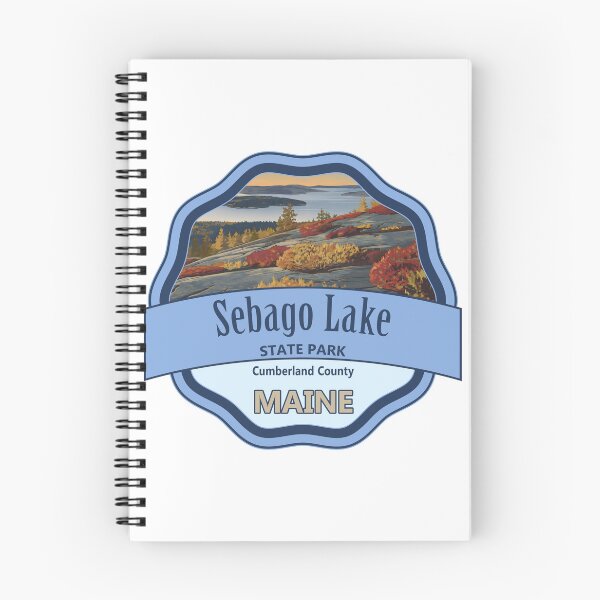 Item preview, Sebago Lake State Park, Cumberland County, Maine designed and sold by Wanderful-roads.