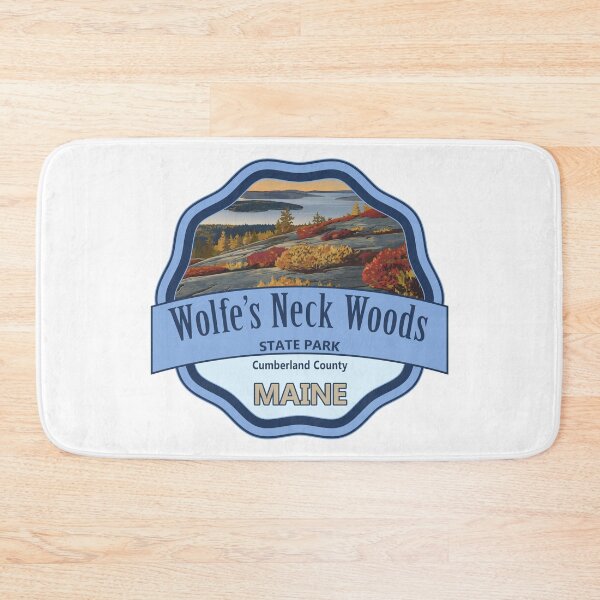 Item preview, Wolfe's Neck Woods State Park, Cumberland County, Maine designed and sold by Wanderful-roads.