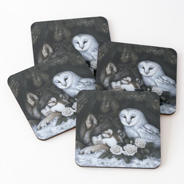 Item preview,  Wolfdog And Owl designed and sold by Nocturne  Paws.