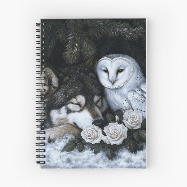 Item preview,  Wolfdog And Owl designed and sold by Nocturne  Paws.