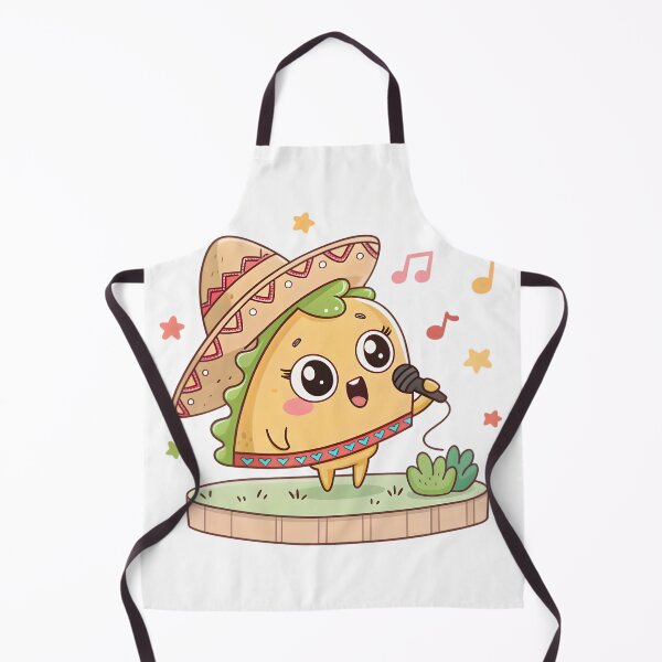Item preview, Taco 'Bout Believing – Cute Kawaii Singing Taco with Positive Vibes designed and sold by Nawastyle.