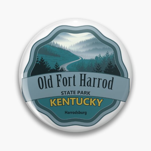 Item preview, Old Fort Harrod State Park, Harrodsburg, Kentucky designed and sold by Wanderful-roads.