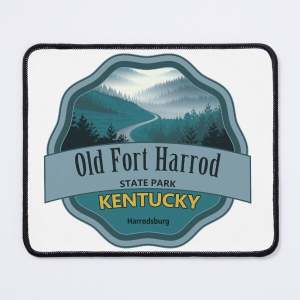 Item preview, Old Fort Harrod State Park, Harrodsburg, Kentucky designed and sold by Wanderful-roads.