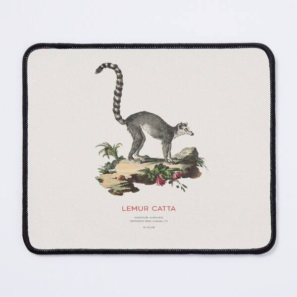 Item preview, Ring-tailed lemur in Vintage Style designed and sold by Vintagrafica.