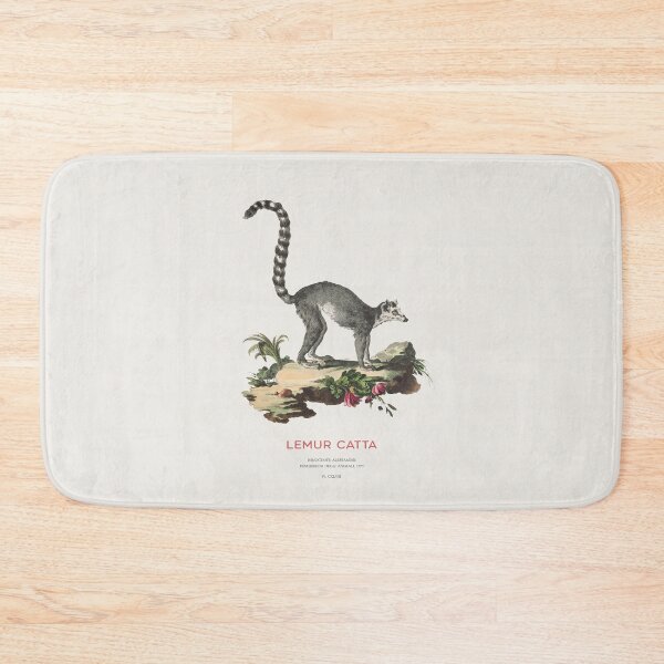 Item preview, Ring-tailed lemur in Vintage Style designed and sold by Vintagrafica.